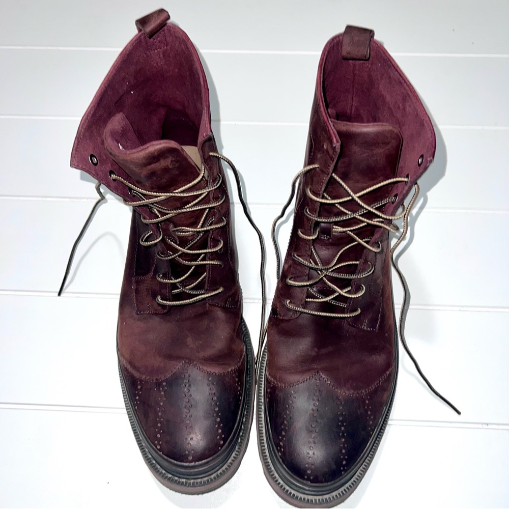Mens Sorel Madson Wingtip Madder Brown NM2279-269 Waterproof Boots! Size 14